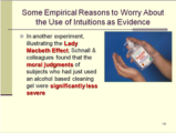 Click to View: 44. Some Empirical Reasons to Worry About the Use of Intuitions as Evidence