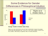 Click to View: 73. Some Evidence for Gender Differences in Philosophical Intuition